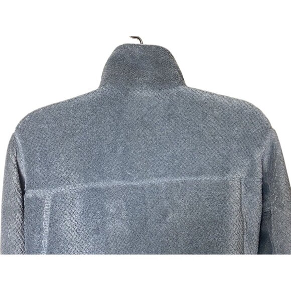 Patagonia Women's Gray Teal Retool Pullover Fleece Snap T Fleece  Sz S Small - Picture 6 of 10